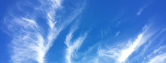 Blue Sky in Hong Kong